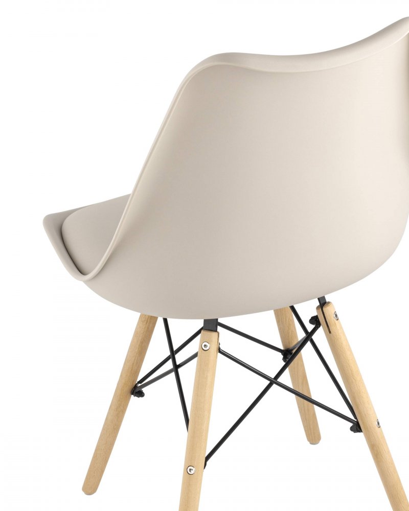 Стул Eames Soft бежевый фото 5