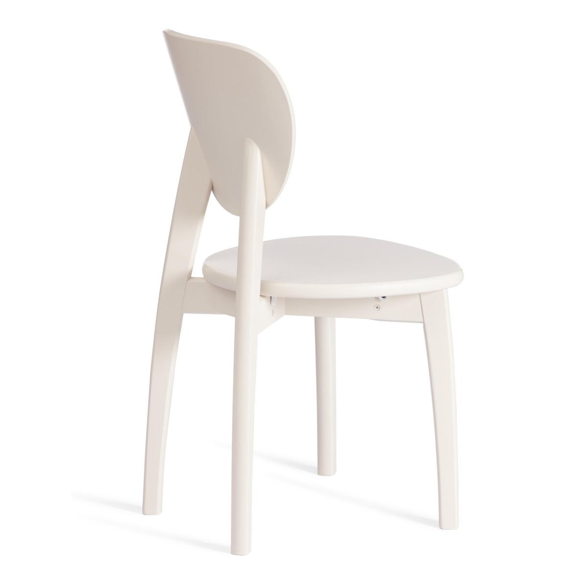 Стул DIAMANTE жесткое сидение ivory white фото 3