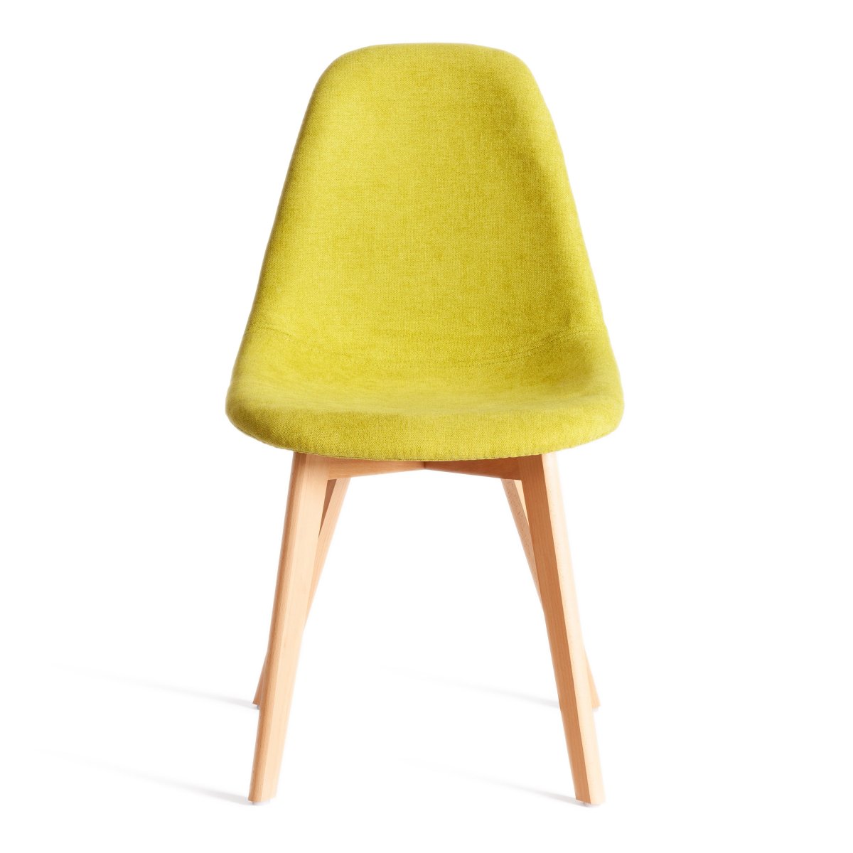 Стул CINDY SOFT mod. C1021F1-1 велюр светло-зеленый LY1701-8 / натуральный фото 6