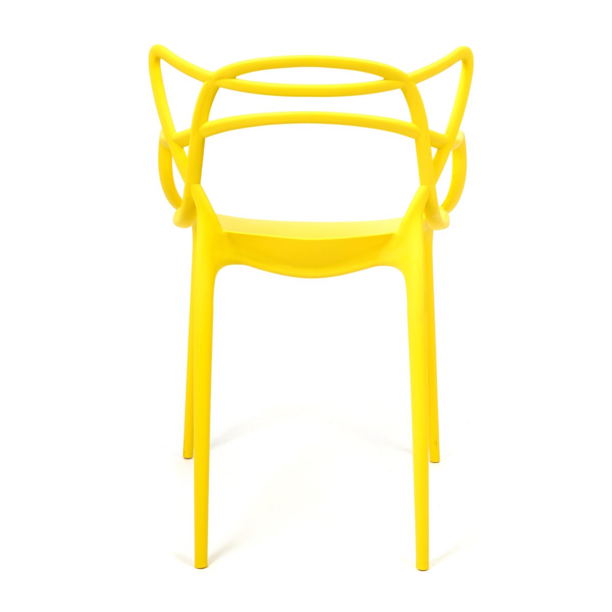 Стул Cat Chair mod. 028  пластик желтый фото 7