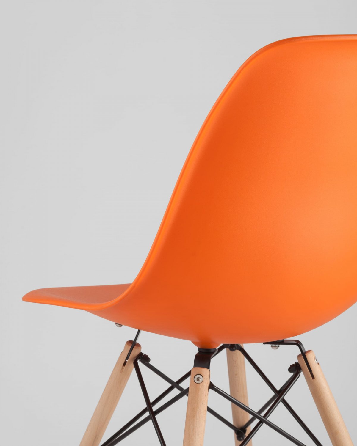 Стул Eames DSW оранжевый x4 фото 9