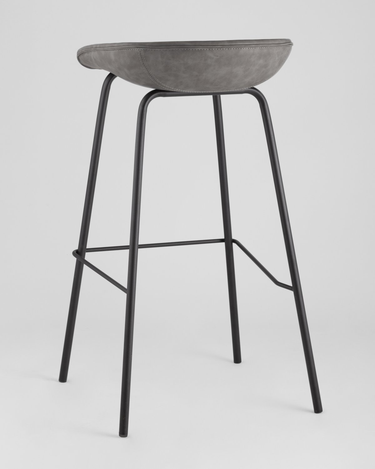 Стул барный Beetle Lite PU серый 2 шт фото 14