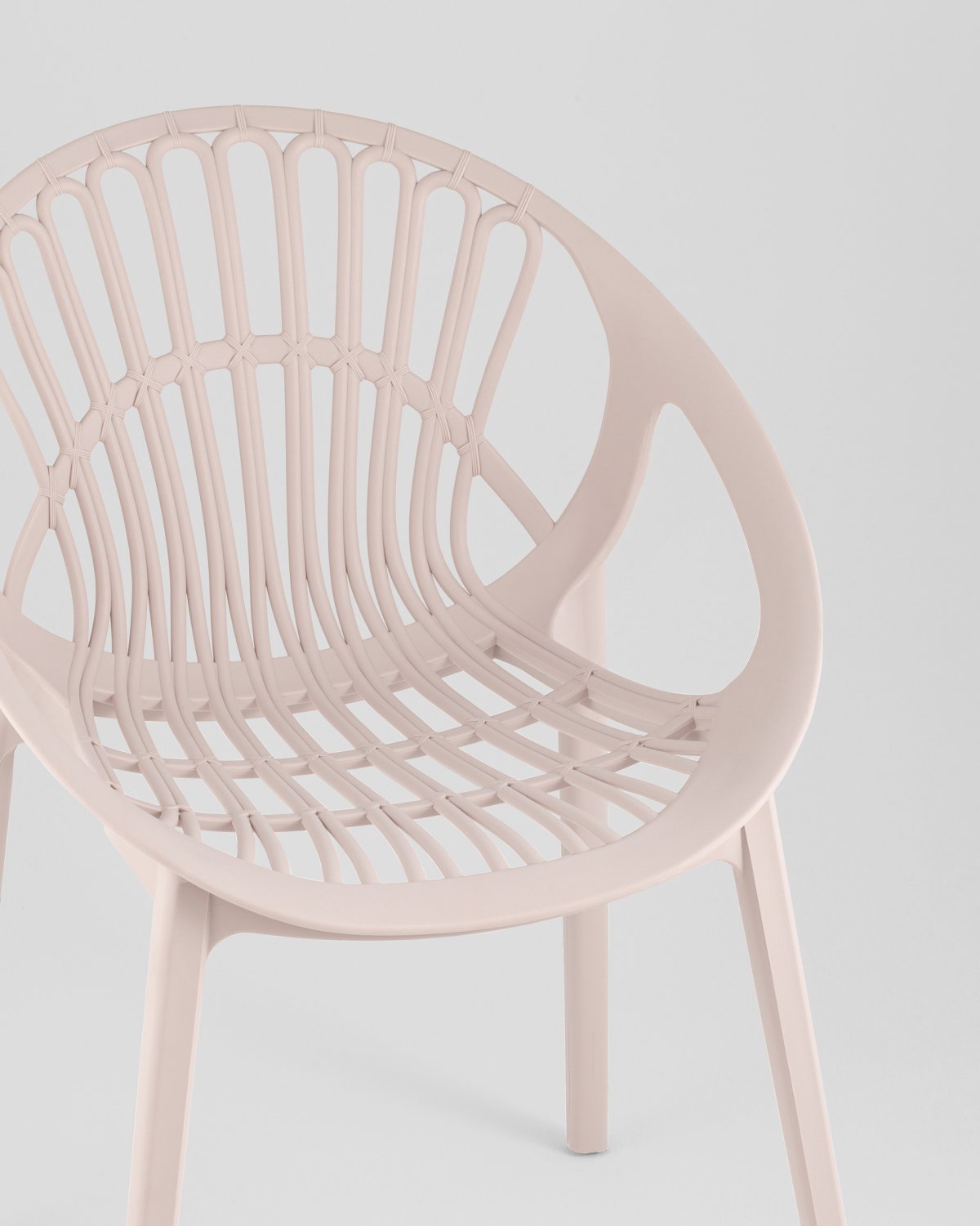 Стул Takeo пластик нежно-розовый фото 9