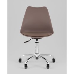 Стул BLOK SN пластиковый кофейный фото 6