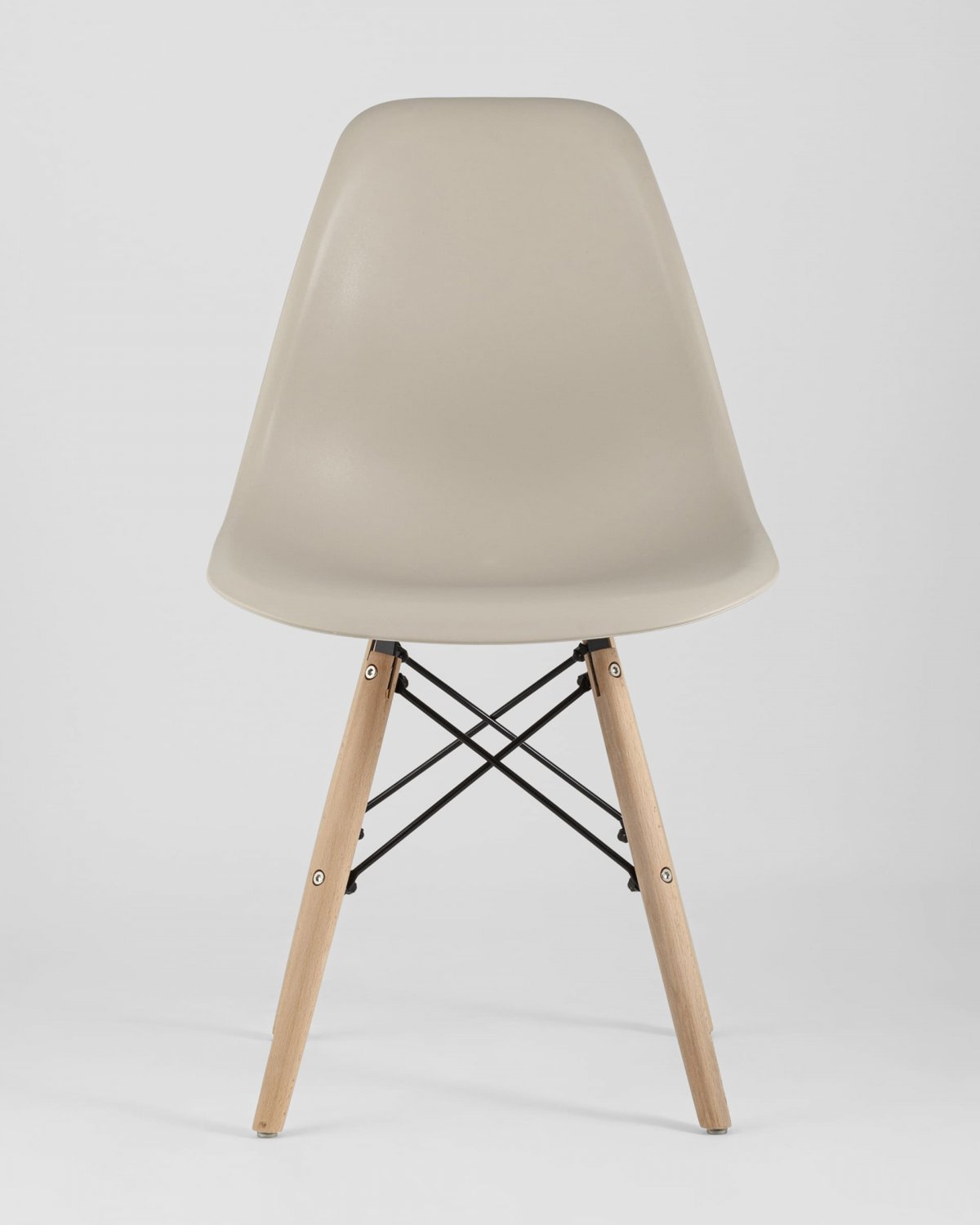 Стул Eames Style DSW бежевый x4 (разборный каркас) фото 7