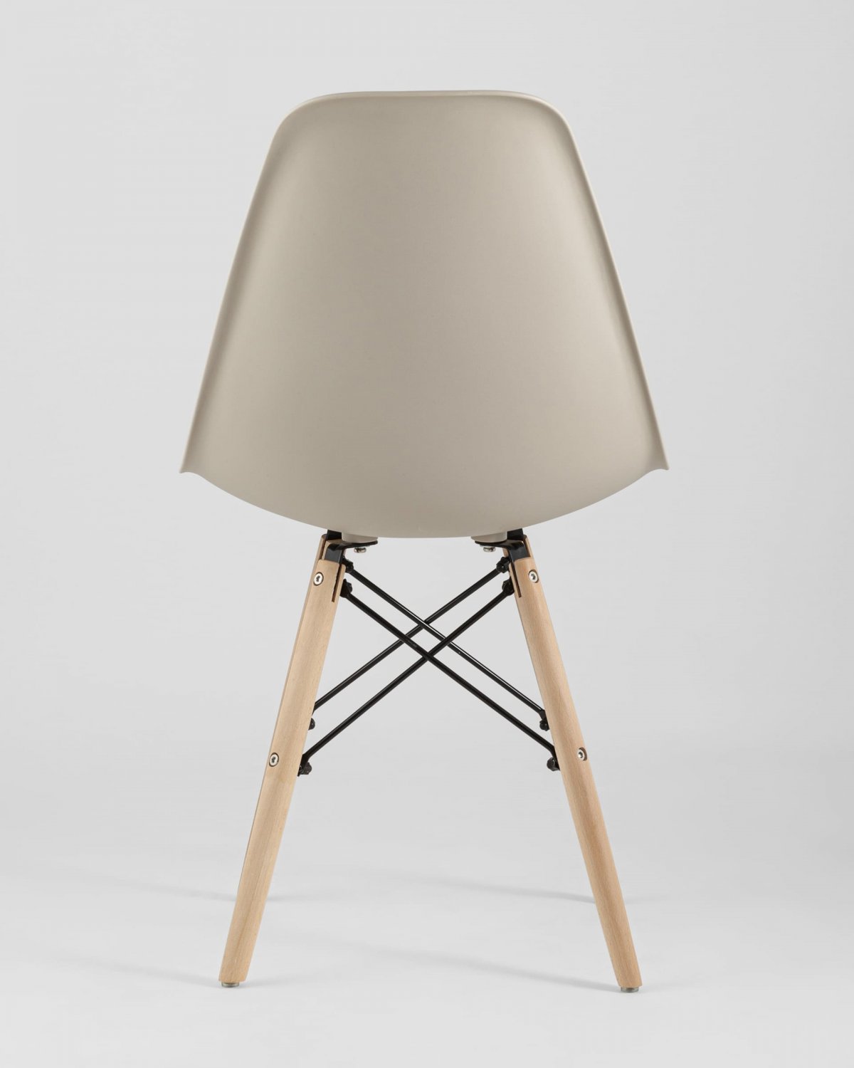 Стул Eames Style DSW бежевый x4 (разборный каркас) фото 9