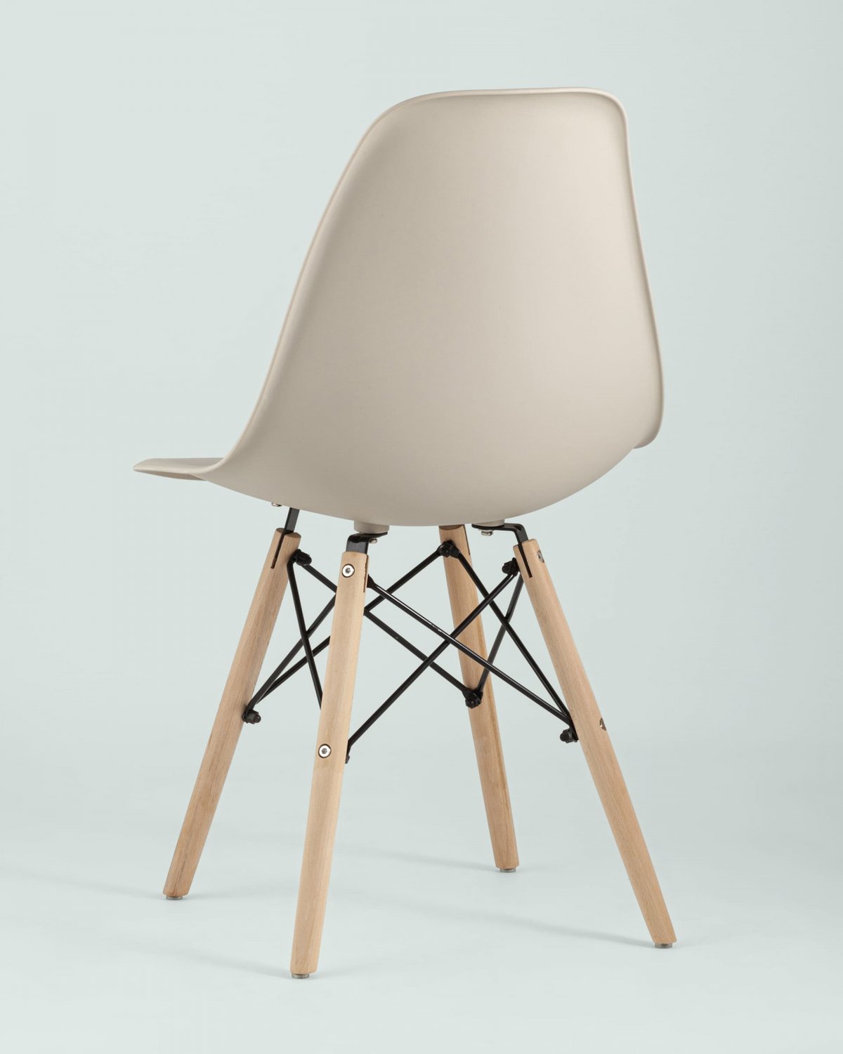 Стул Eames Style DSW бежевый x4 (разборный каркас) фото 10