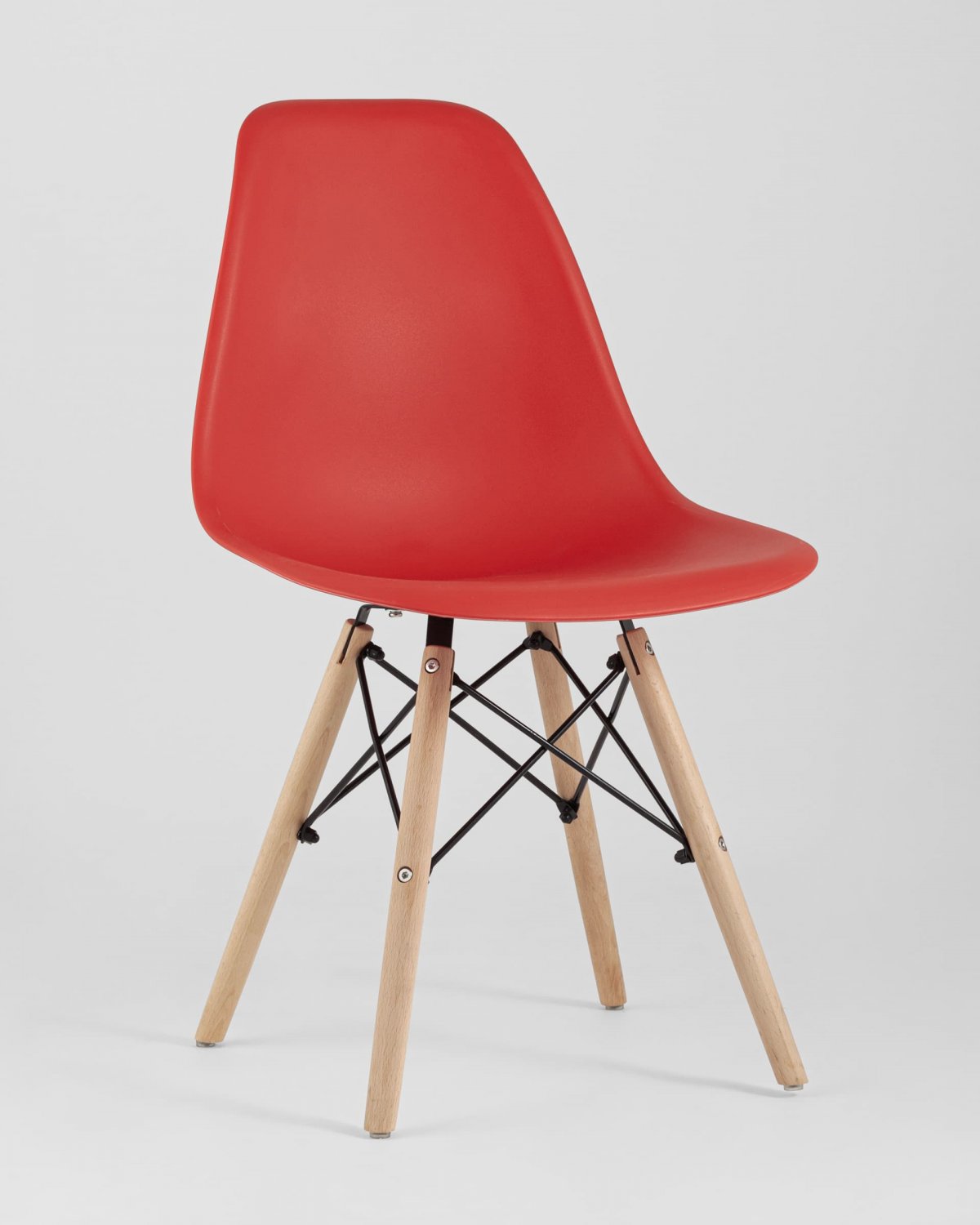 Стул Eames Style DSW красный x4 (разборный каркас) фото 5