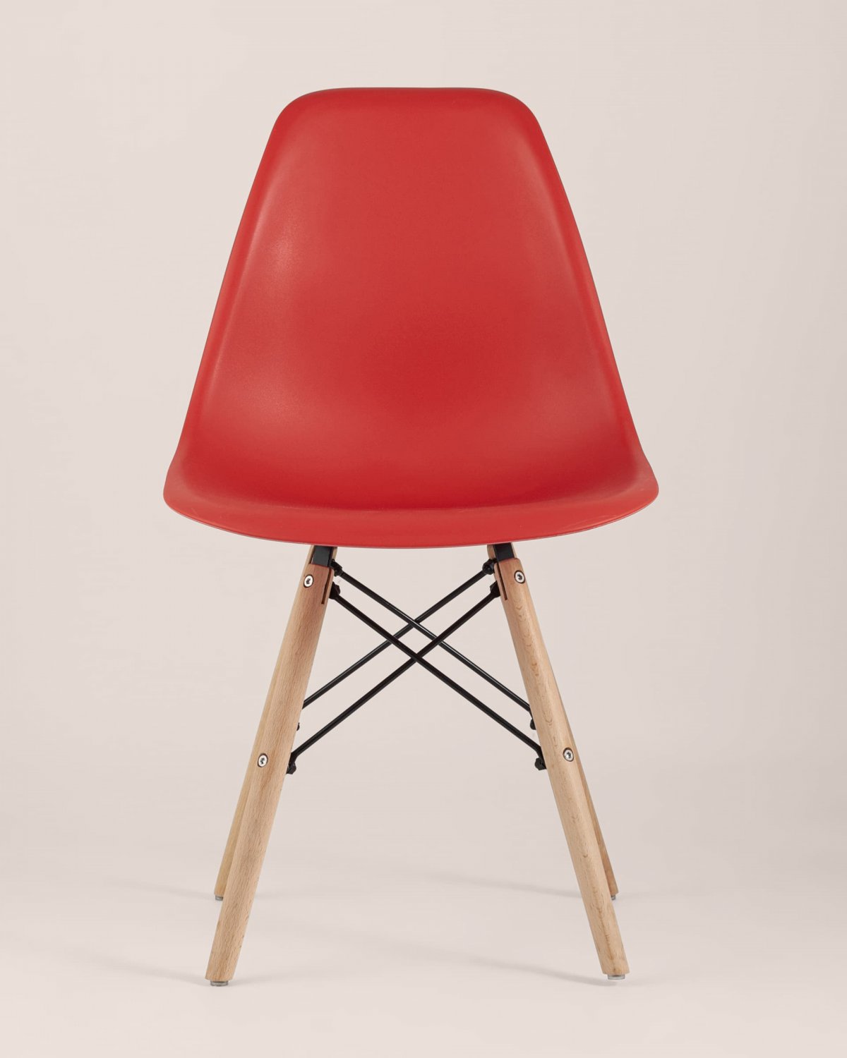 Стул Eames Style DSW красный x4 (разборный каркас) фото 6