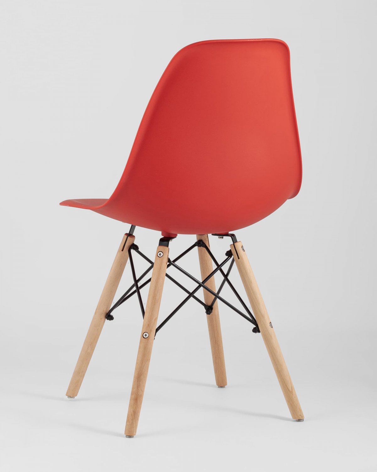 Стул Eames Style DSW красный x4 (разборный каркас) фото 12