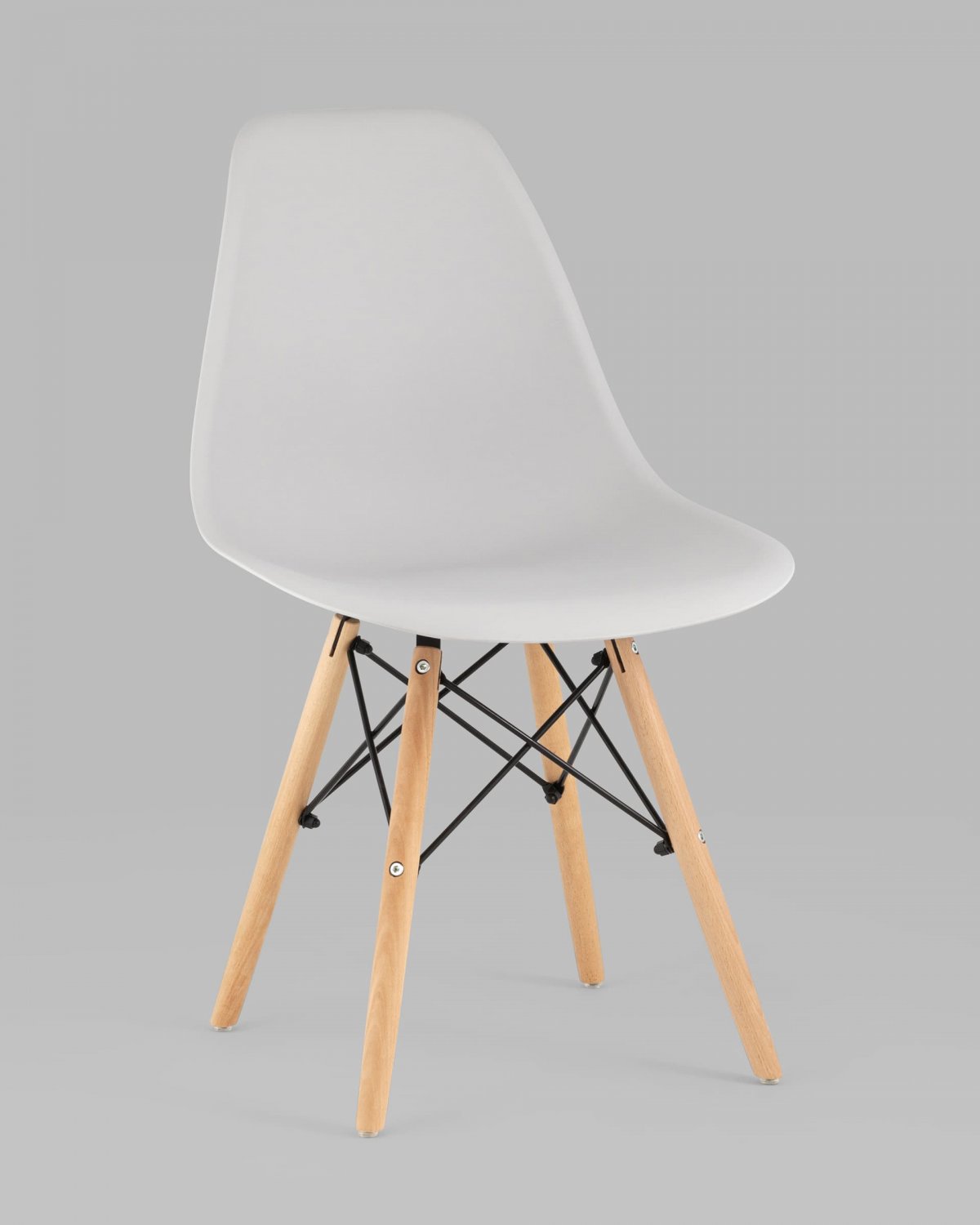 Стул Eames Style DSW светло-серый x4 (разборный каркас) фото 2