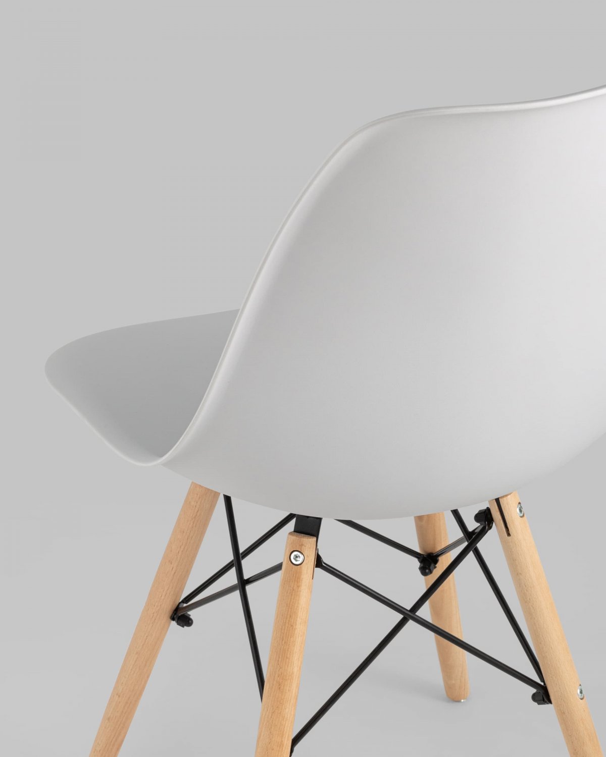 Стул Eames Style DSW светло-серый x4 (разборный каркас) фото 9