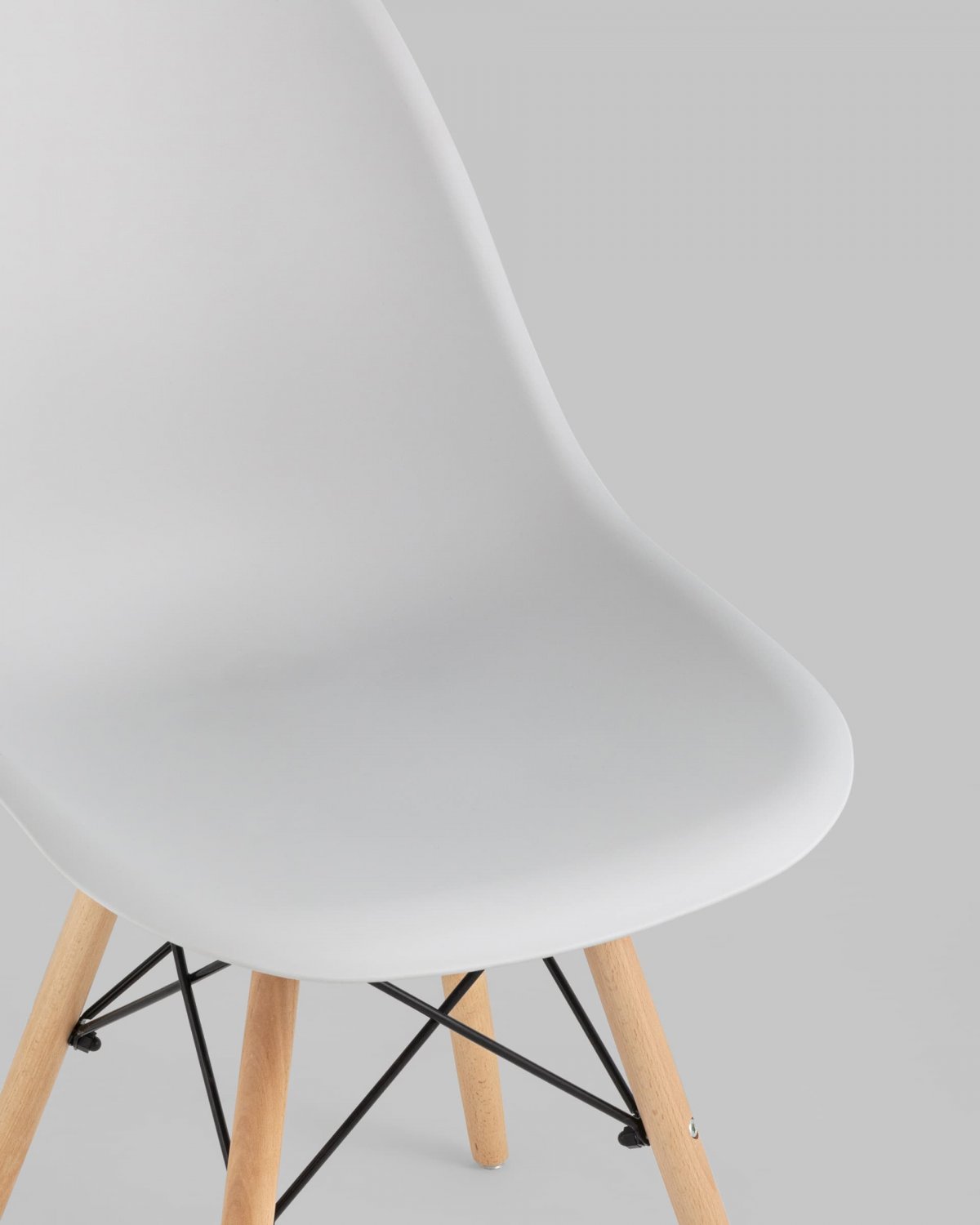 Стул Eames Style DSW светло-серый x4 (разборный каркас) фото 10