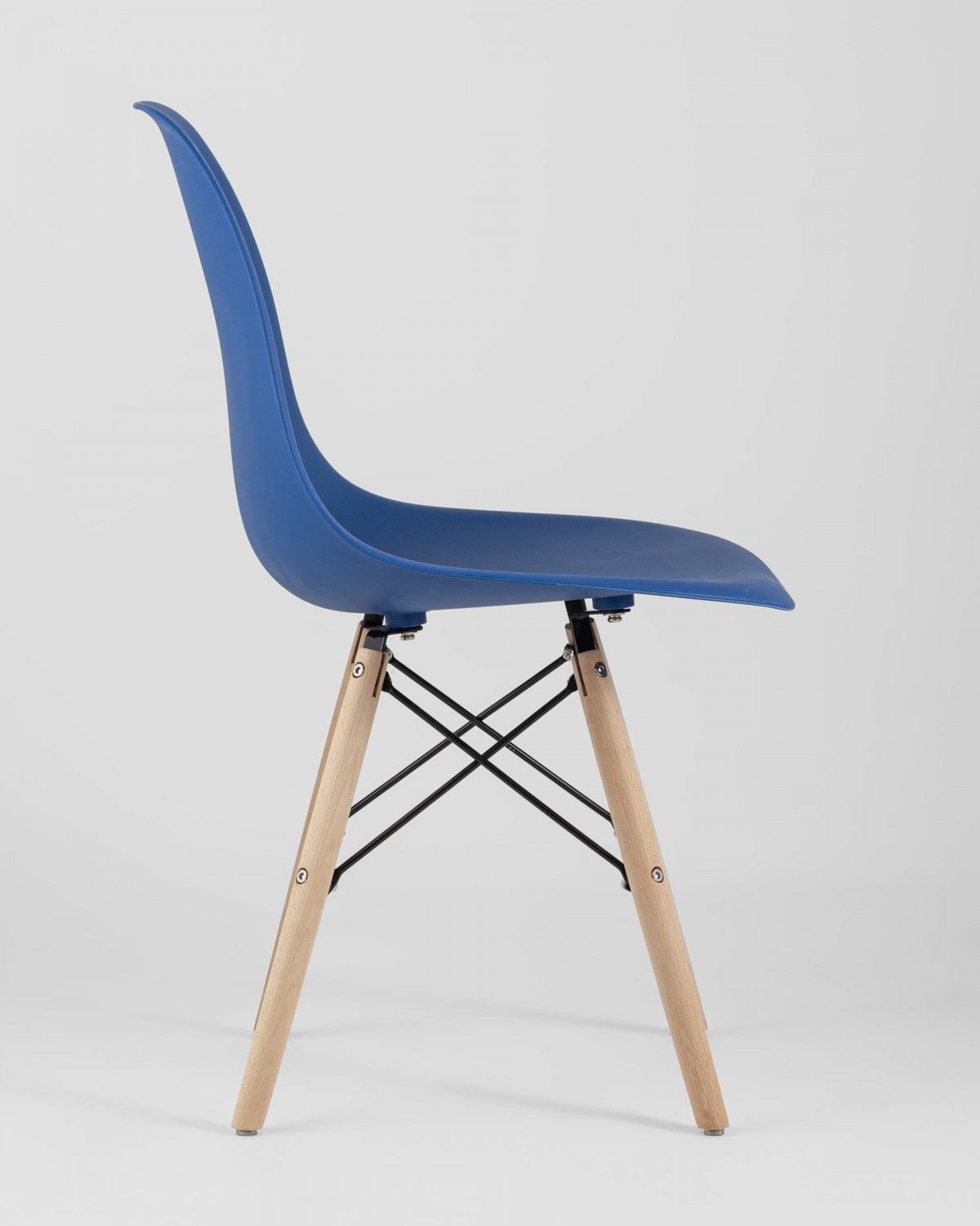 Стул Eames Style DSW синий x4 (разборный каркас) фото 6