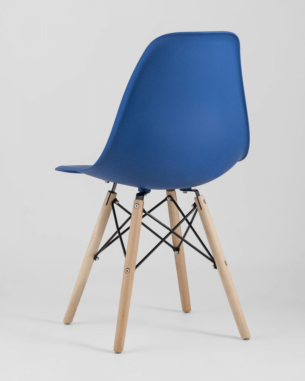 Стул Eames Style DSW синий x4 (разборный каркас) фото 8