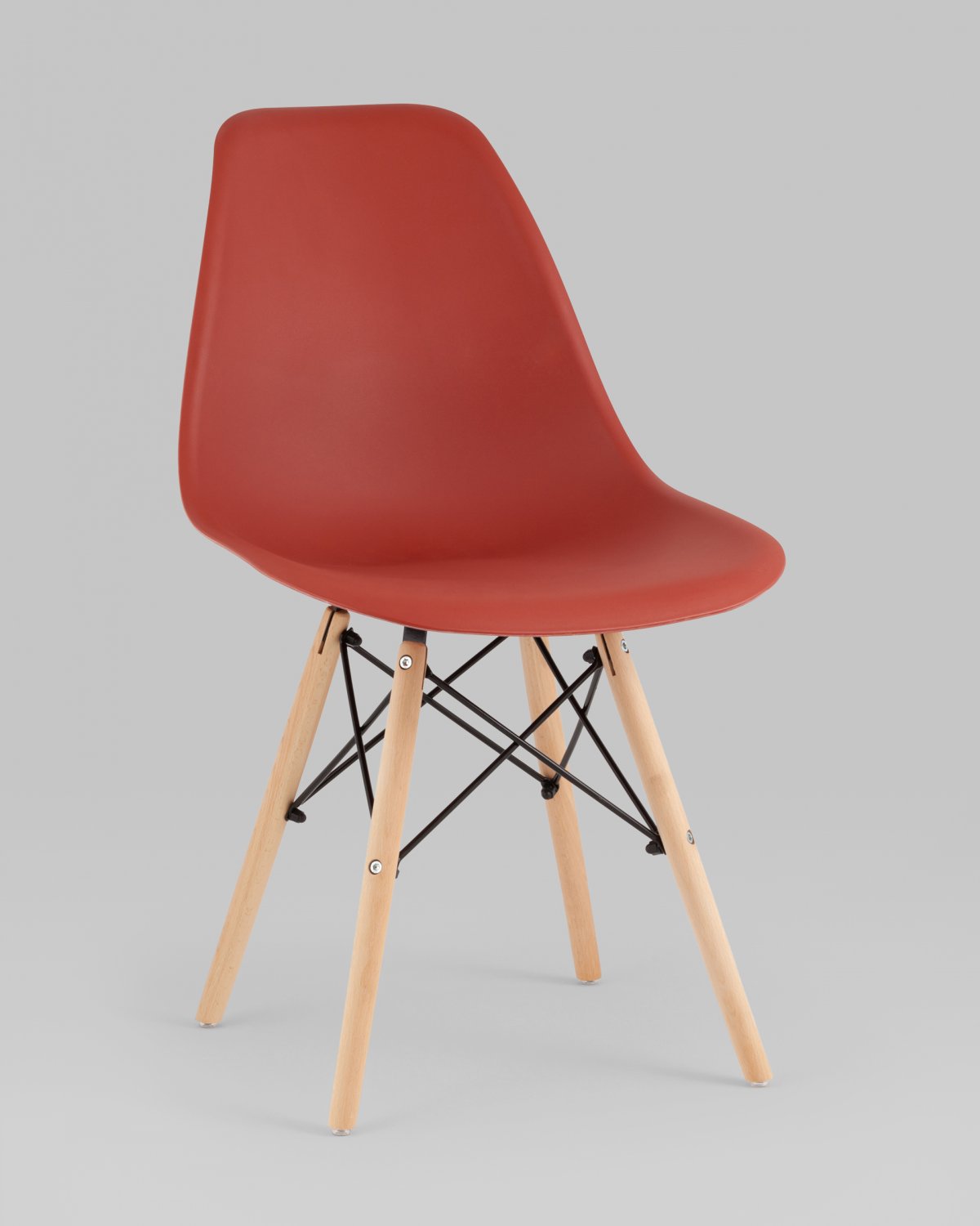Стул Eames Style DSW терракотовый x4 (разборный каркас) фото 2