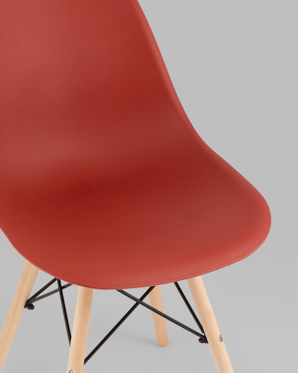Стул Eames Style DSW терракотовый x4 (разборный каркас) фото 8