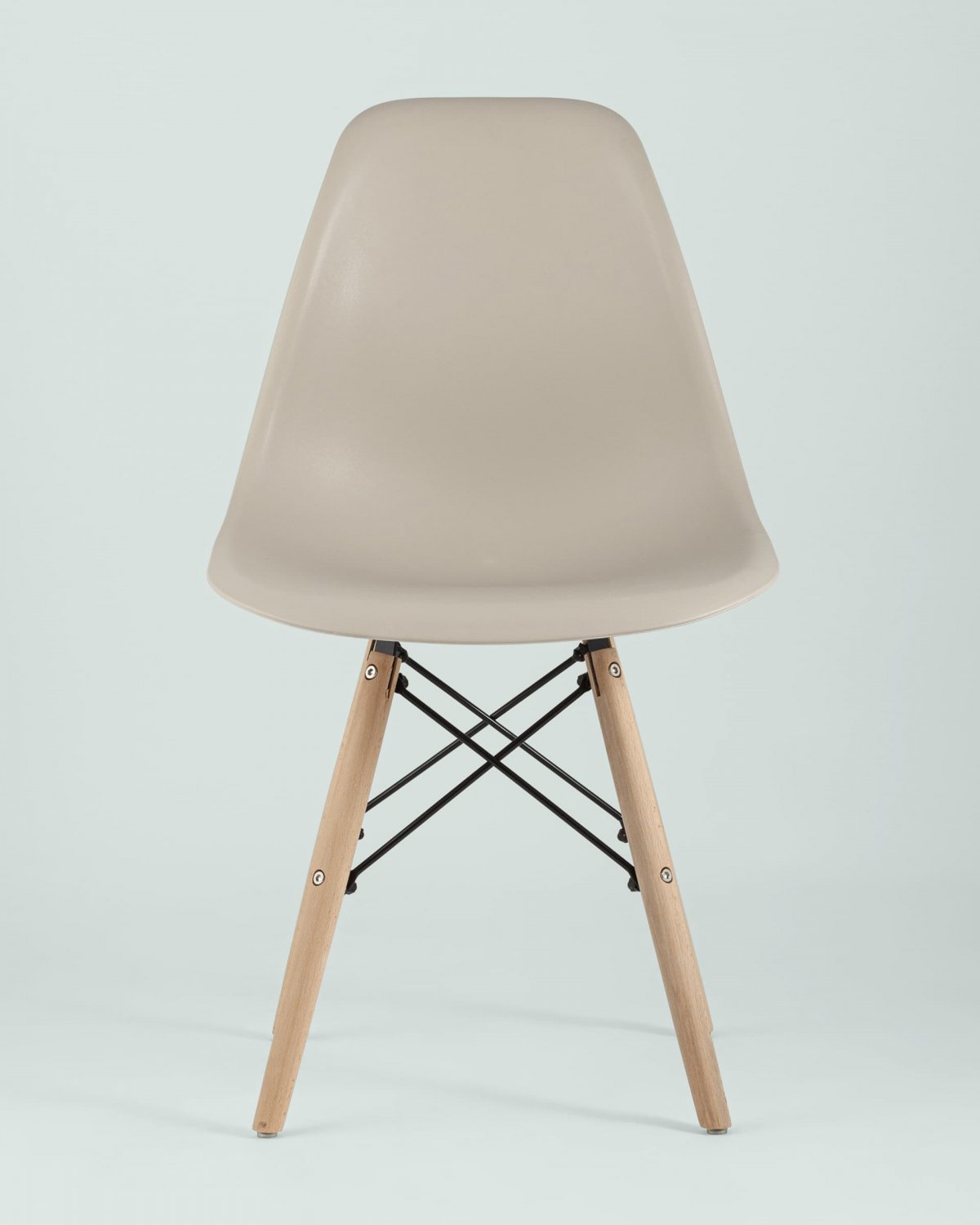 Стул Eames Style DSW бежевый (разборный каркас) фото 6