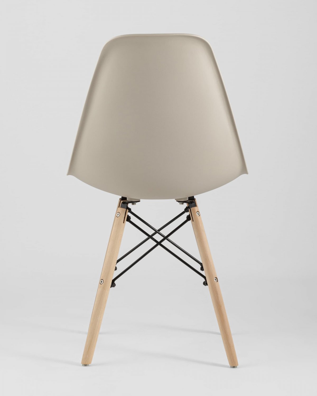 Стул Eames Style DSW бежевый (разборный каркас) фото 8