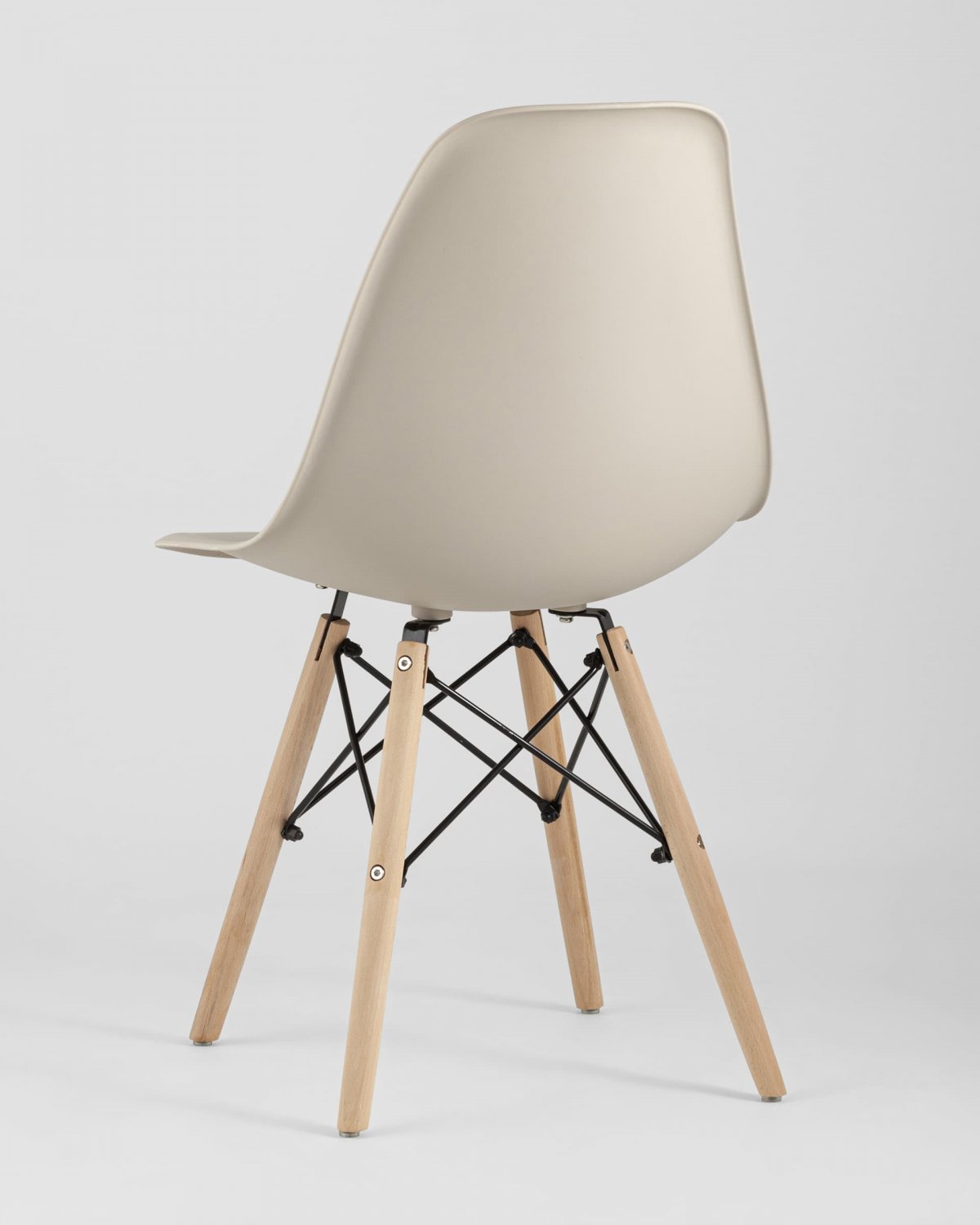 Стул Eames Style DSW бежевый (разборный каркас) фото 9