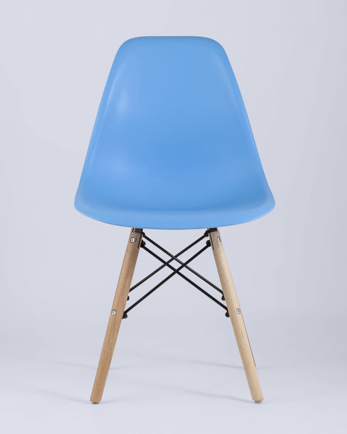 Стул Eames Style DSW голубой (разборный каркас) фото 5
