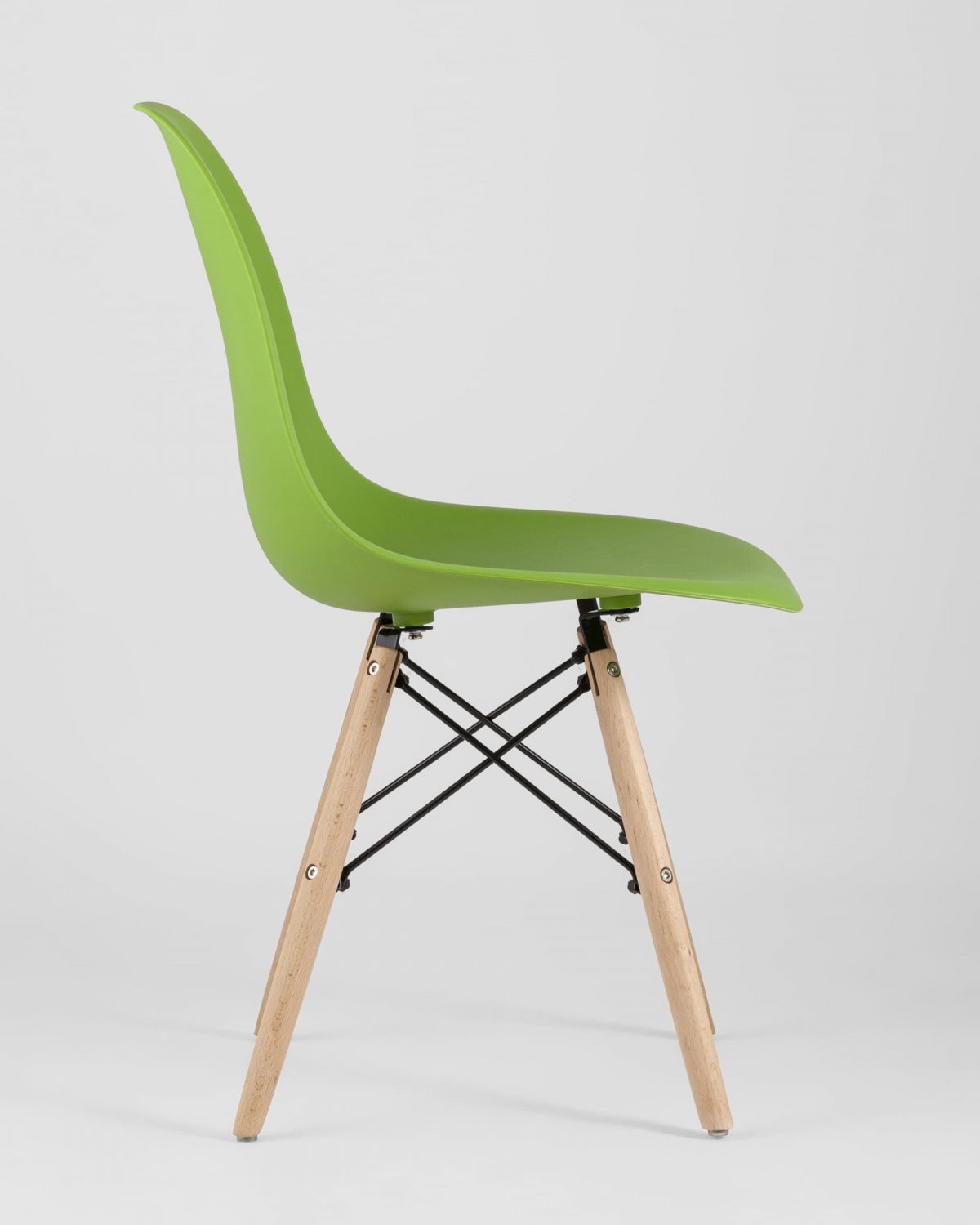Стул Eames Style DSW зеленый (разборный каркас) фото 6
