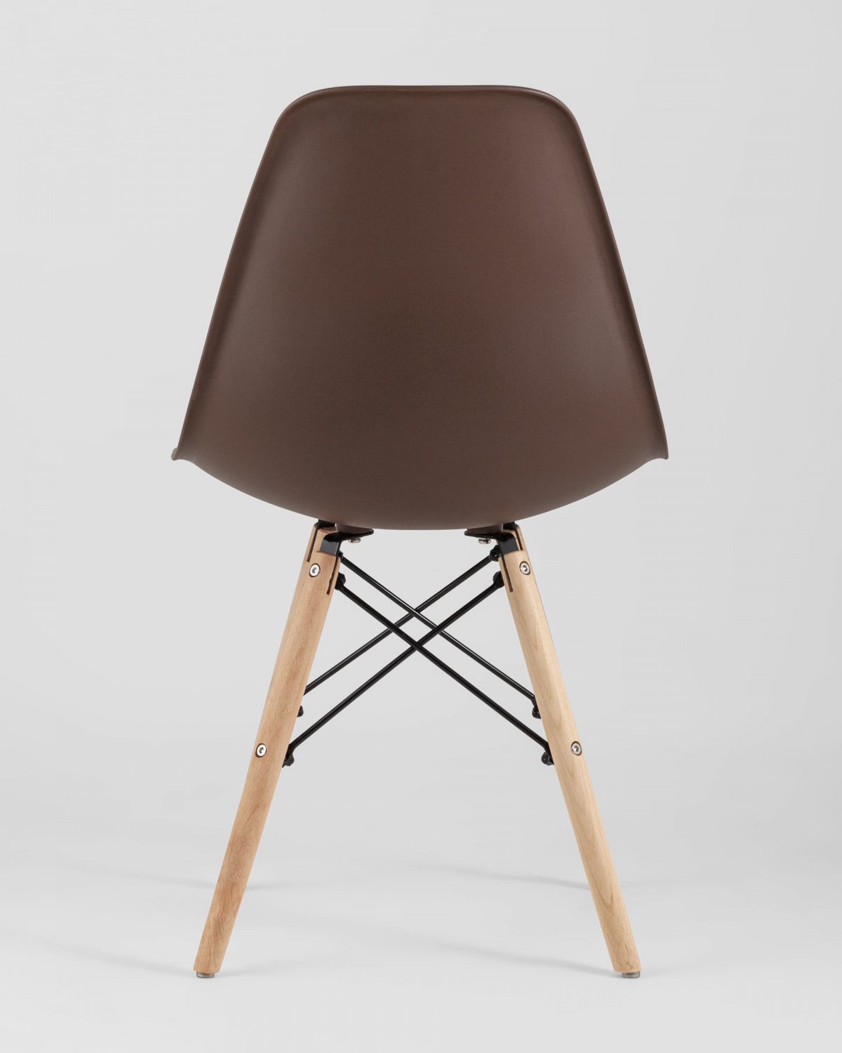 Стул Eames Style DSW коричневый (разборный каркас) фото 7