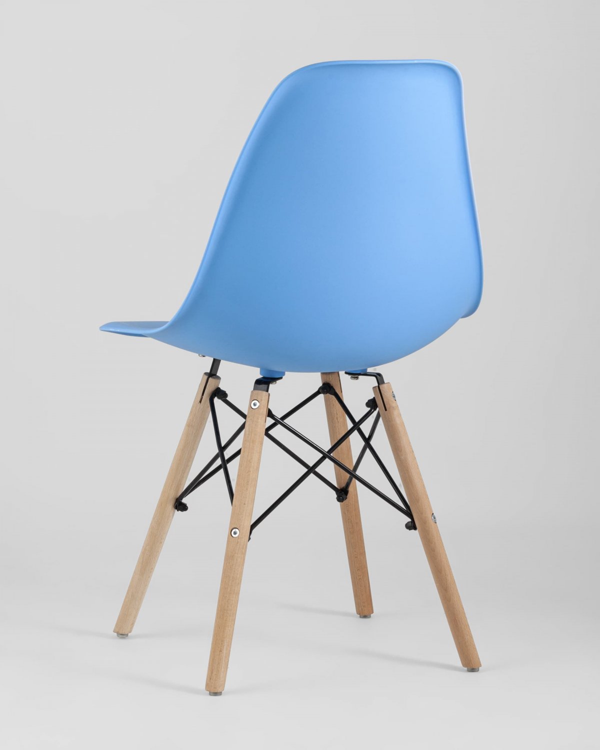 Стул Eames Style DSW голубой x4 (разборный каркас) фото 10
