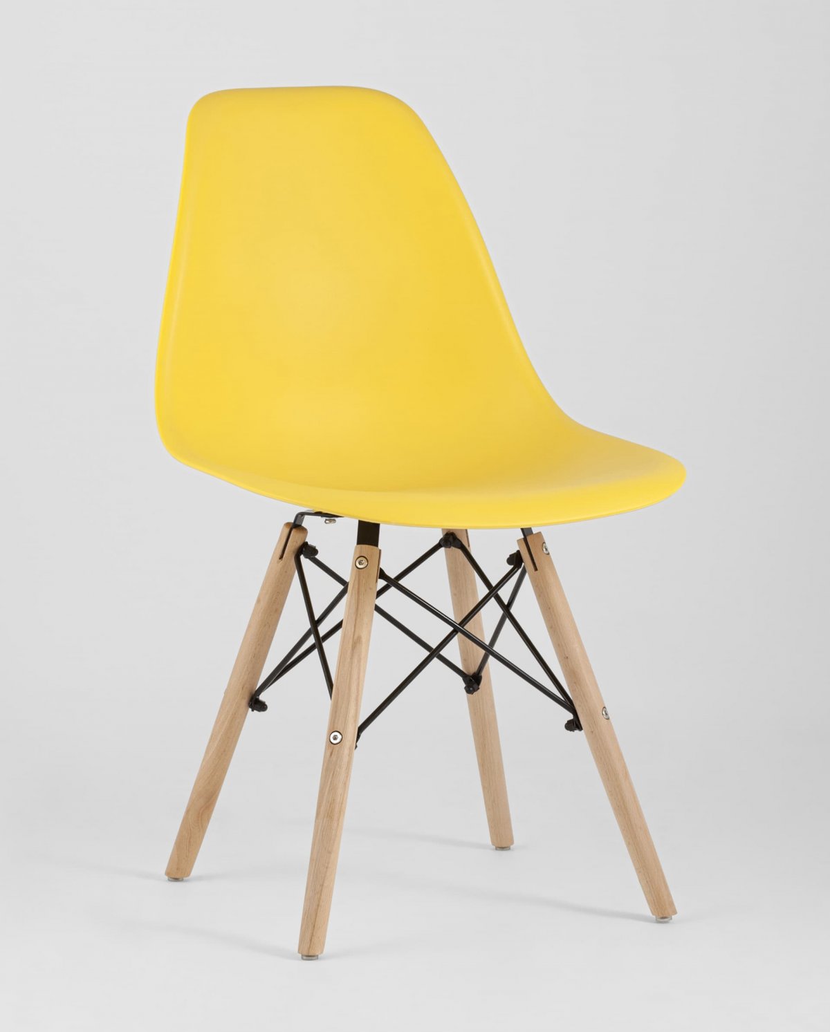 Стул Eames Style DSW желтый x4 (разборный каркас) фото 2