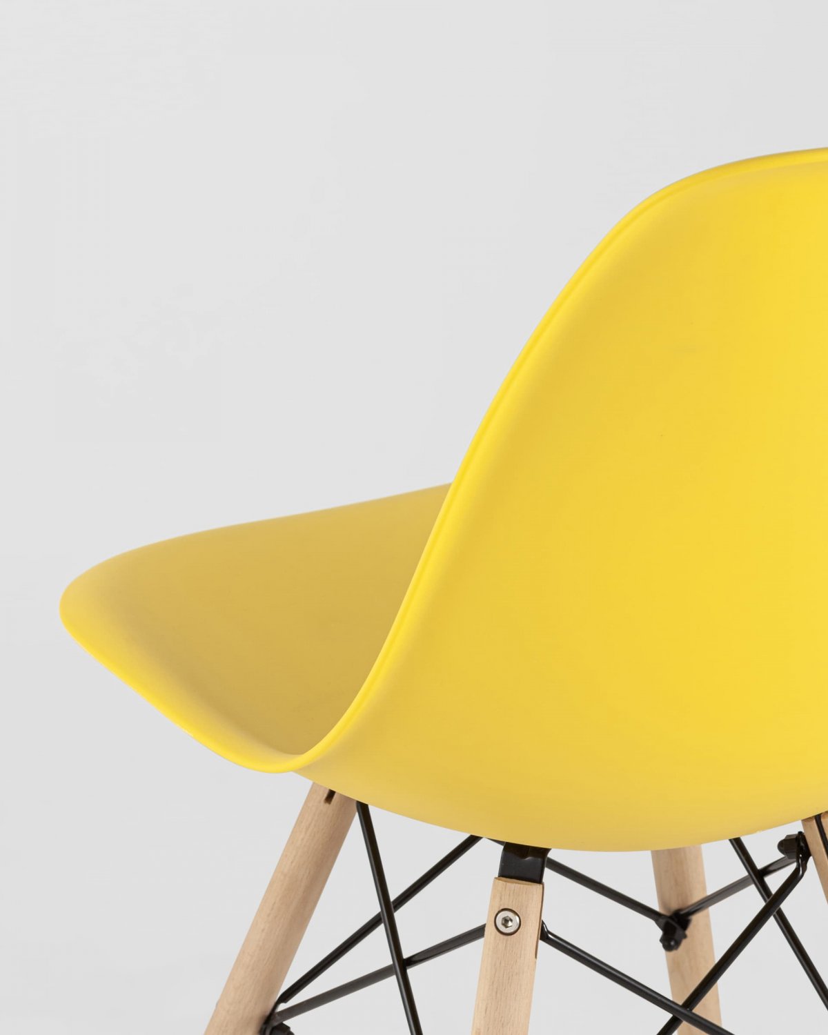 Стул Eames Style DSW желтый x4 (разборный каркас) фото 9