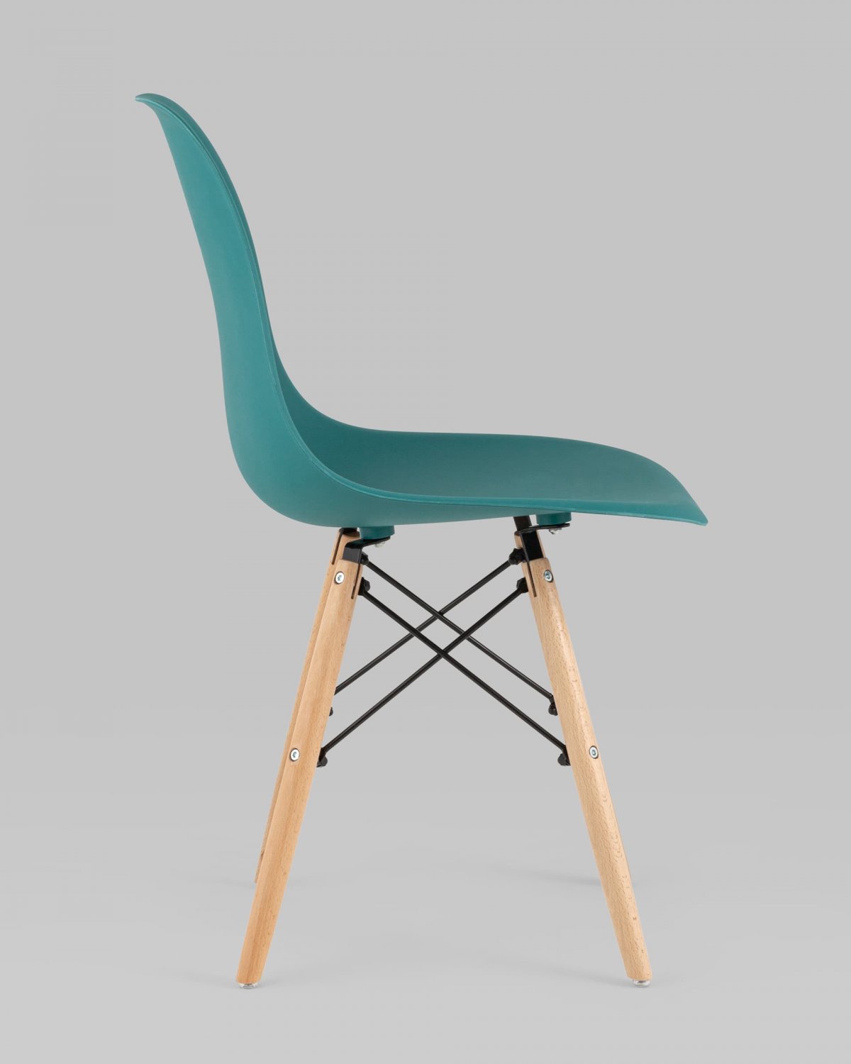 Стул Eames Style DSW темно-бирюзовый x4 (разборный каркас) фото 6