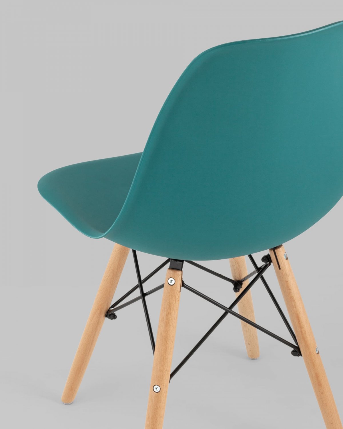 Стул Eames Style DSW темно-бирюзовый x4 (разборный каркас) фото 9
