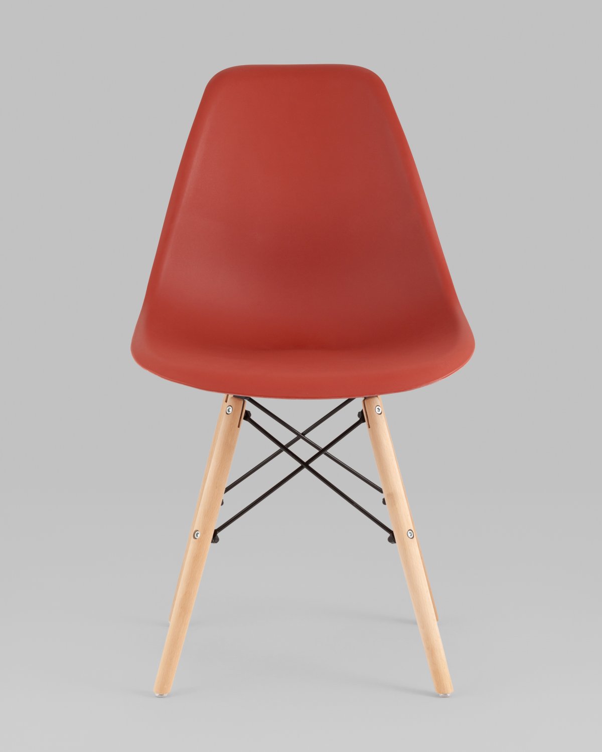 Стул Eames Style DSW терракотовый (разборный каркас) фото 3