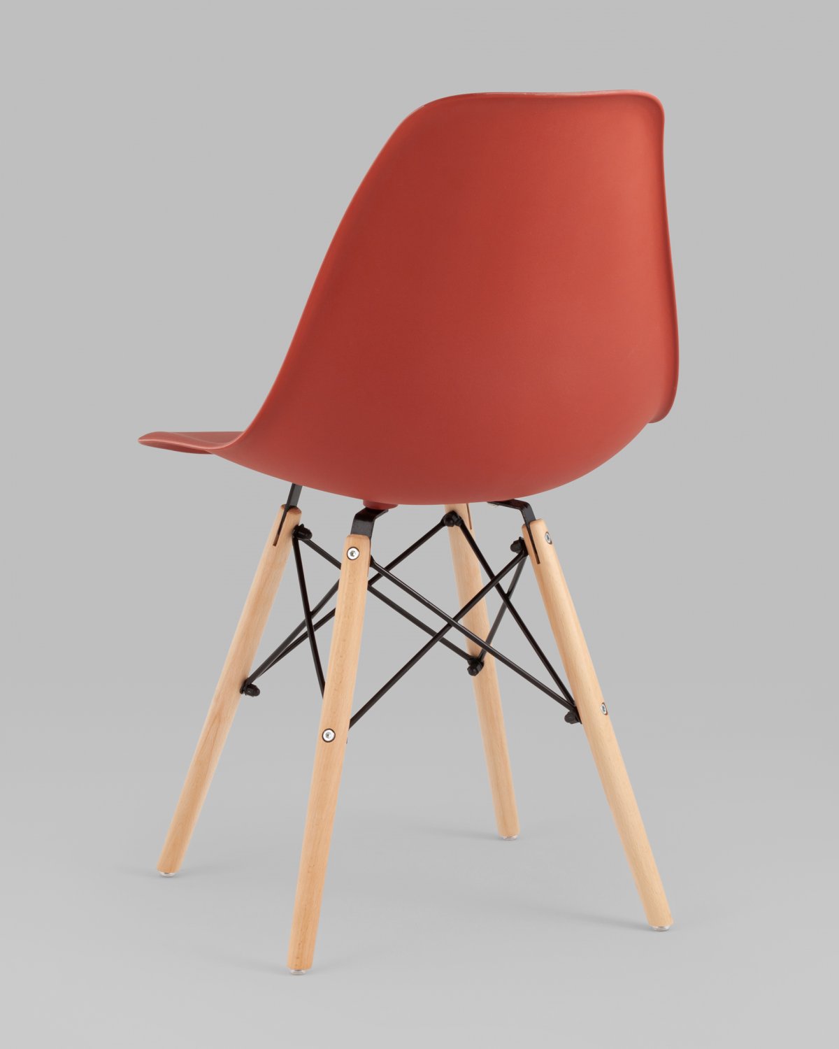 Стул Eames Style DSW терракотовый (разборный каркас) фото 6