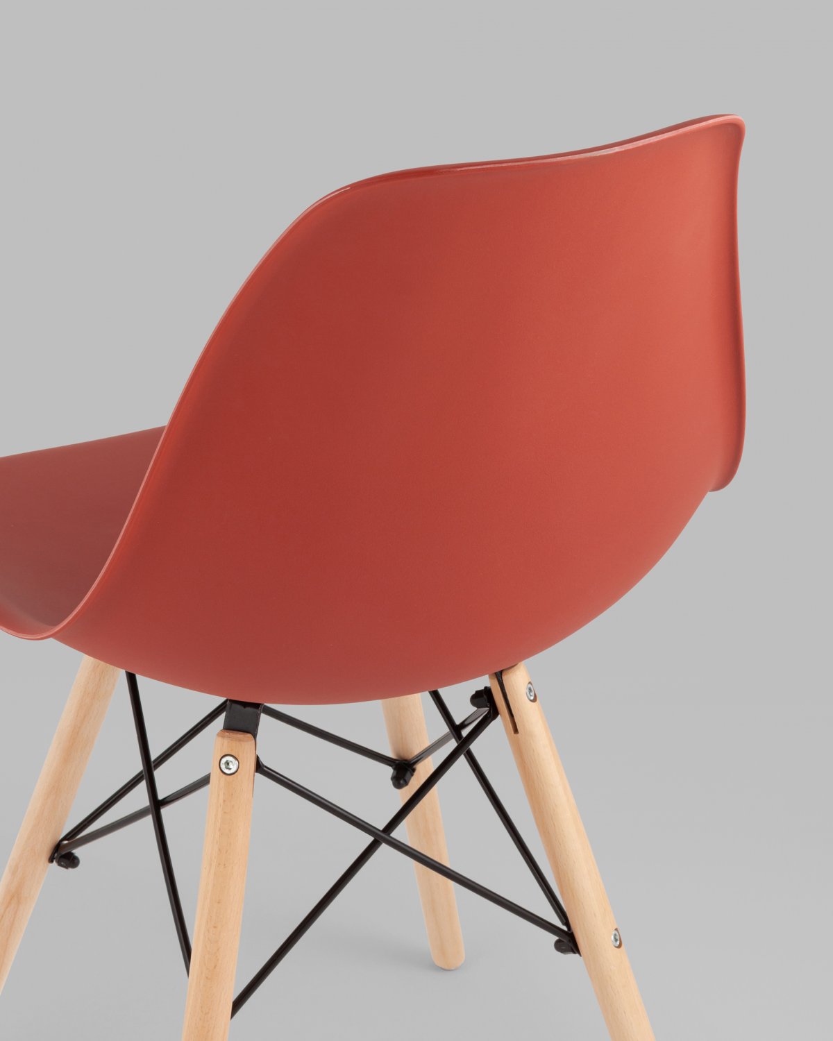 Стул Eames Style DSW терракотовый (разборный каркас) фото 7