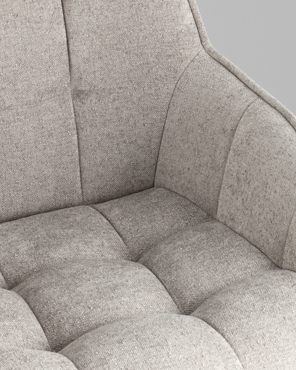 Стул Амальри NEW букле светло-серый фото 9