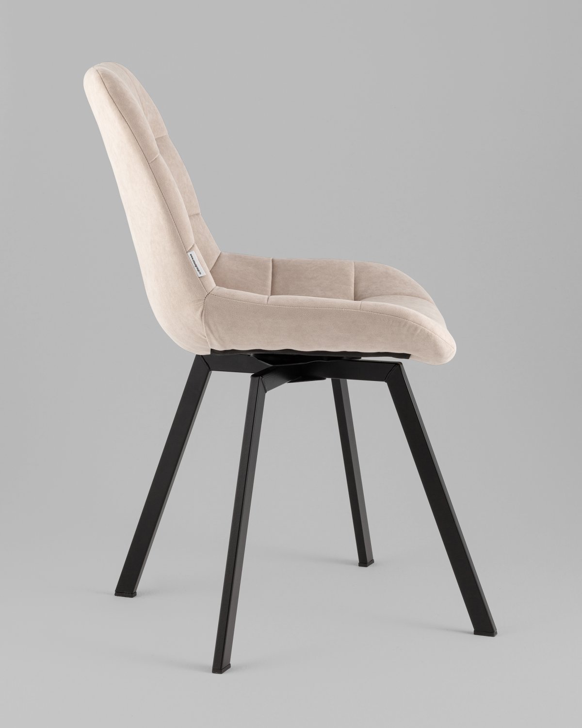 Стул Флекс Original вращающийся велюр серо-бежевый фото 12