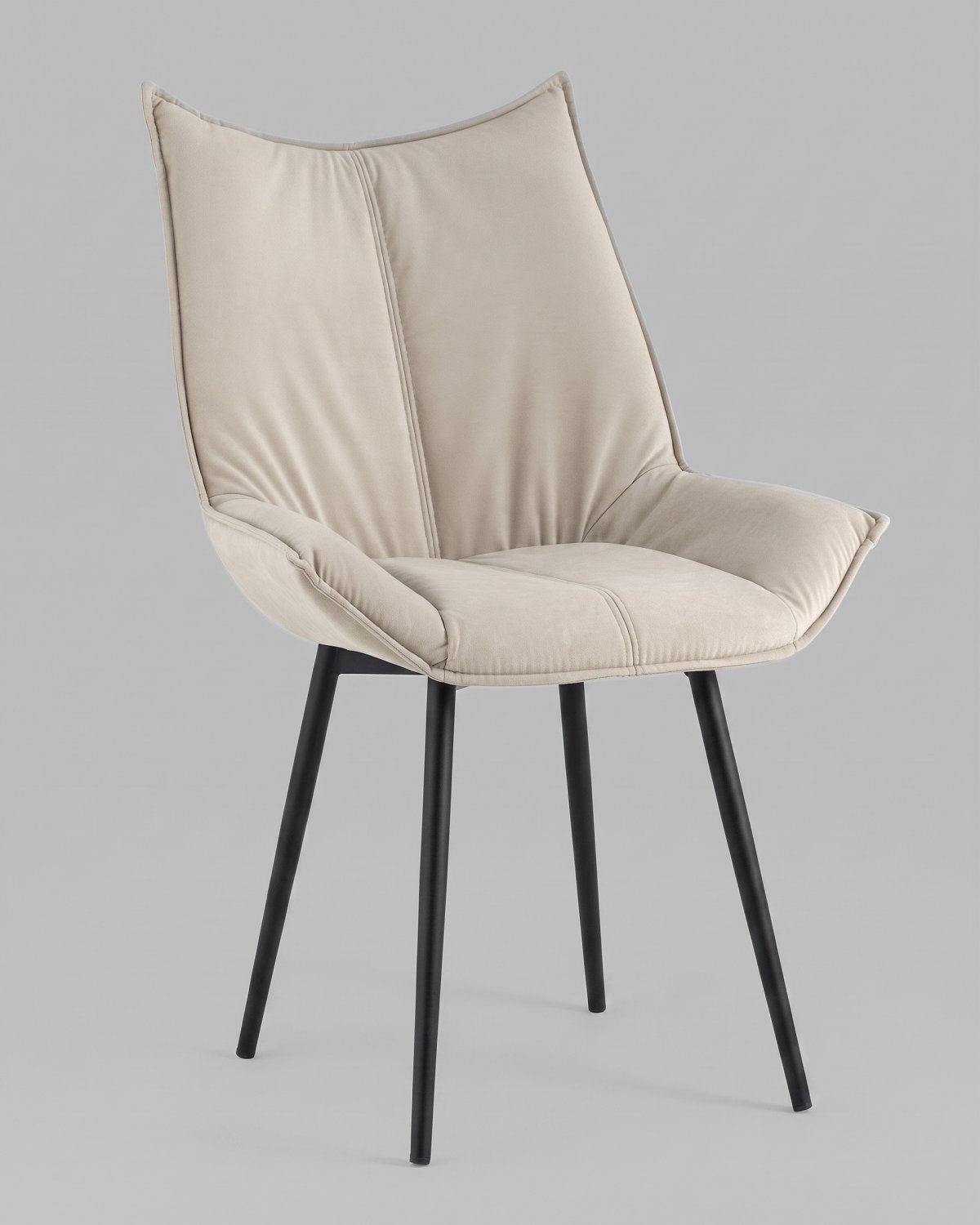 Стул Осло NEW велюр бежевый фото 2