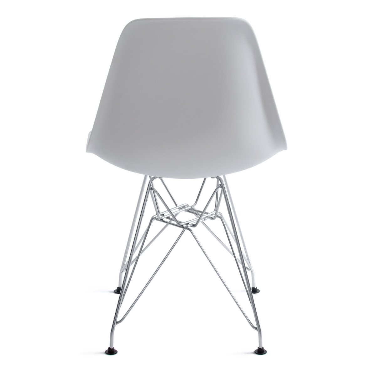 Стул Синди Айрон Чаир Имс/Cindy Iron Chair Eames (мод.002)/1 шт. в упаковке металл, пластик, 51х46х82,5, белый фото 4