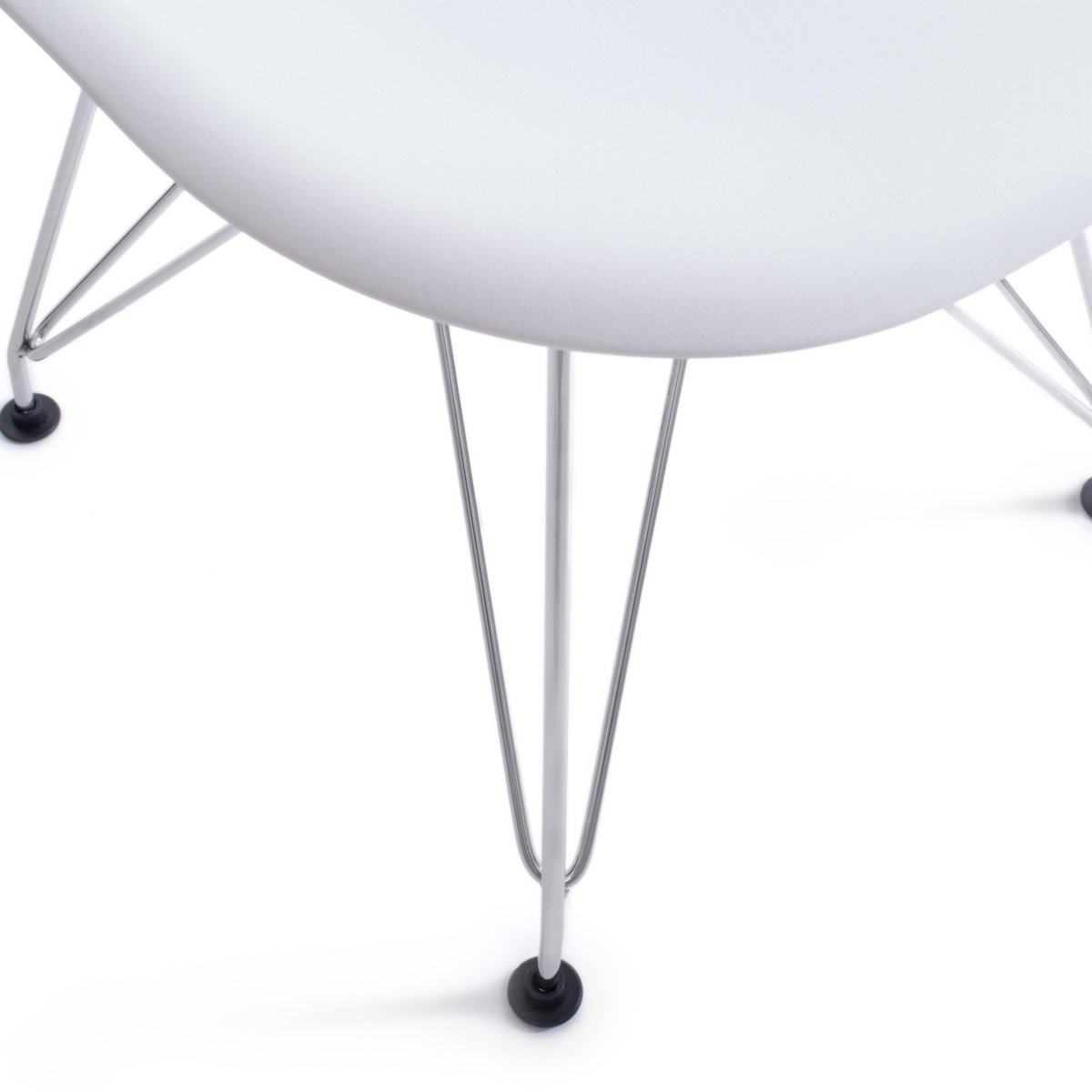 Стул Синди Айрон Чаир Имс/Cindy Iron Chair Eames (мод.002)/1 шт. в упаковке металл, пластик, 51х46х82,5, белый фото 13