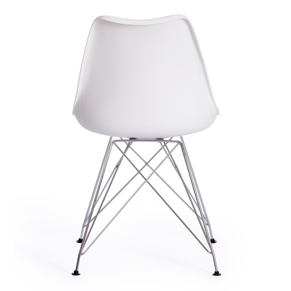 Стул Тулип Айрон Чаир/Tulip Iron Chair (мод.EC-123)/1 шт. в упаковке металл/пластик, 54,5*48*83,5см, white (белый) фото 9