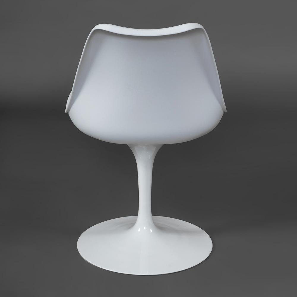 Стул Тулип Фэшн Чаир/Tulip Fashion Chair (мод.109)/1 шт. в упаковке металл/пластик/PU, 48 x 55 x 81см, белый / красный фото 8