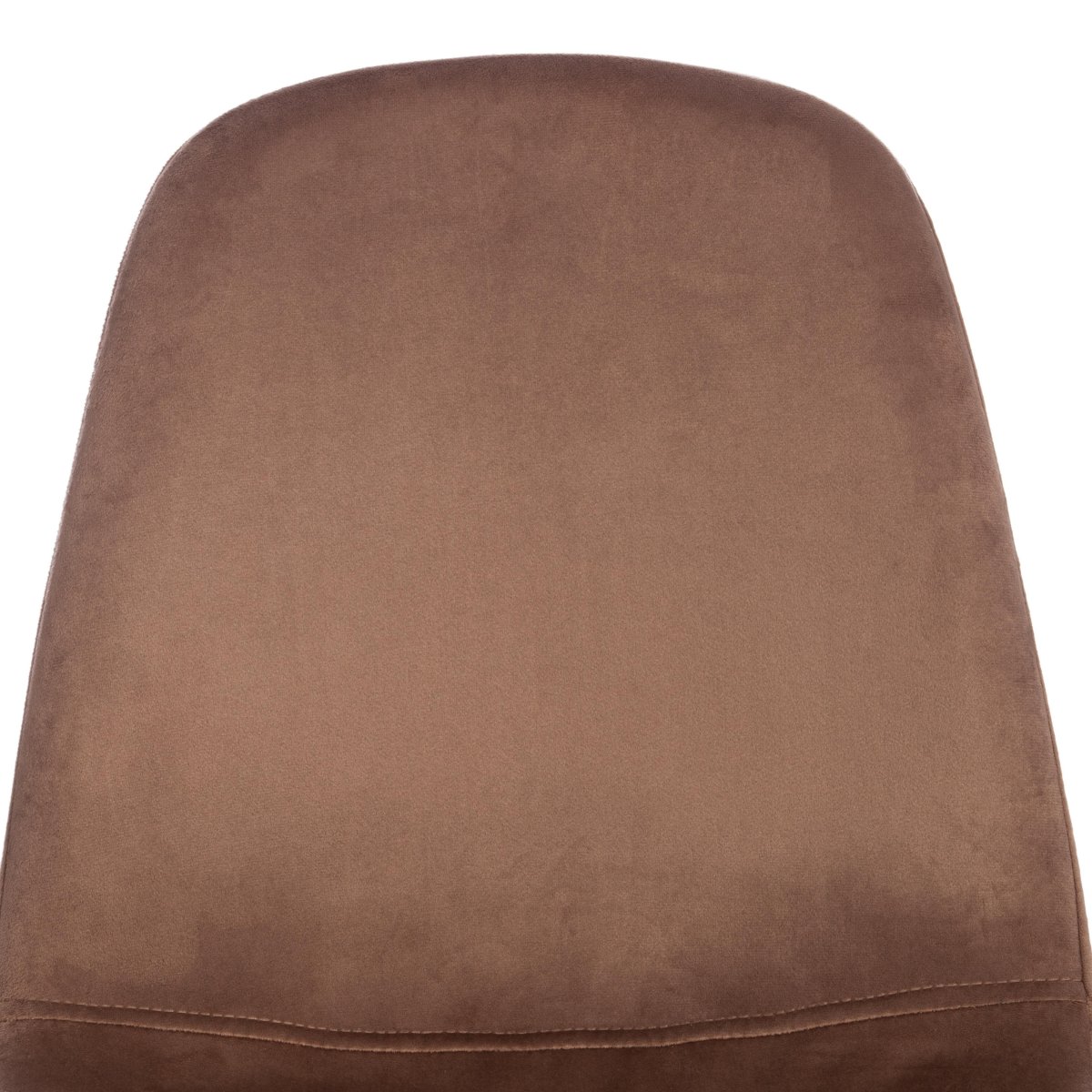 Стул Бриз/Breeze (мод.4724)/1 шт. в упаковке велюр/металл, 44х53х87см, коричневый (HLR11)/орех фото 17