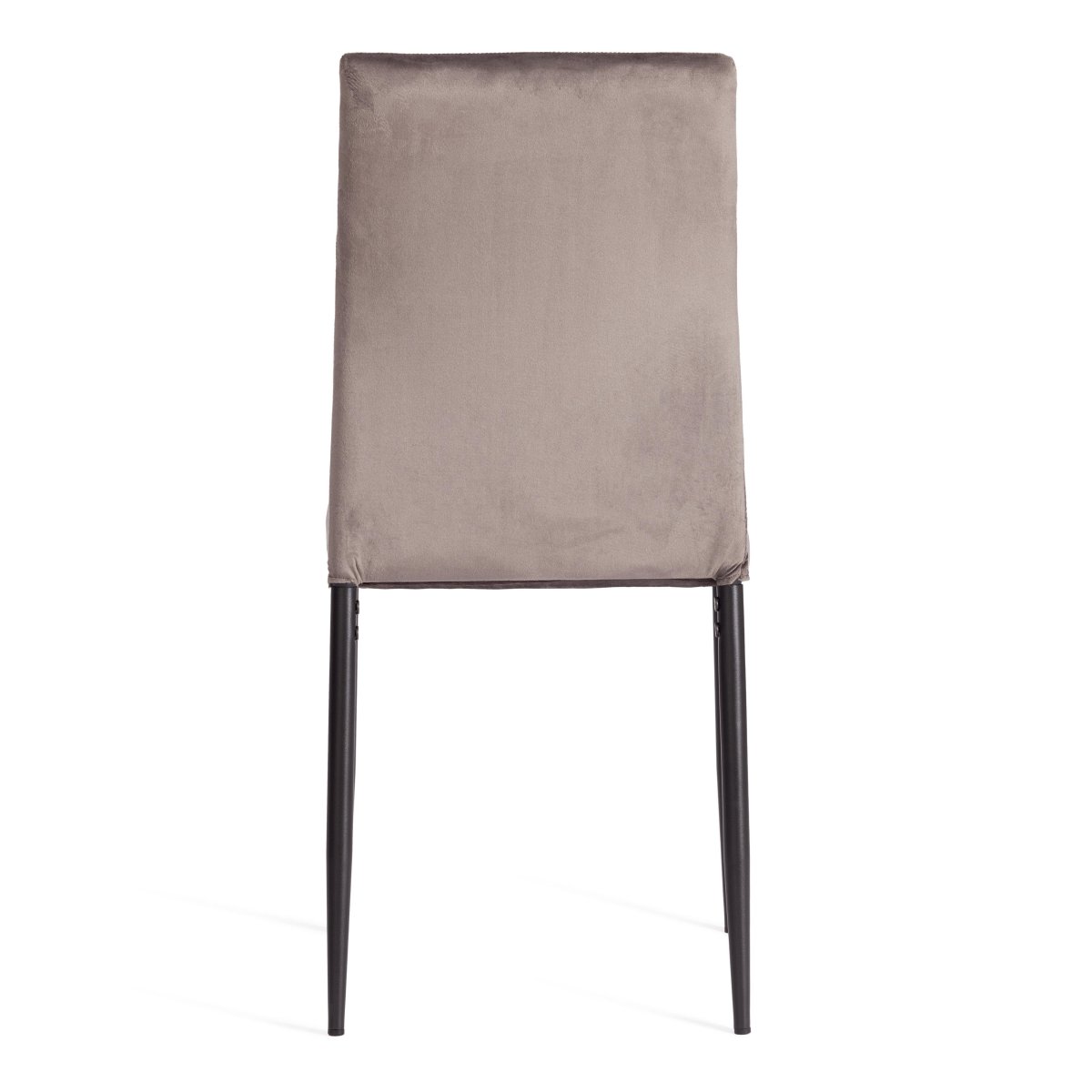 Стул Капри/Capri (мод.39) металл, вельвет, 49.5х41х93,5см, темно-серый HLR24/черный фото 19