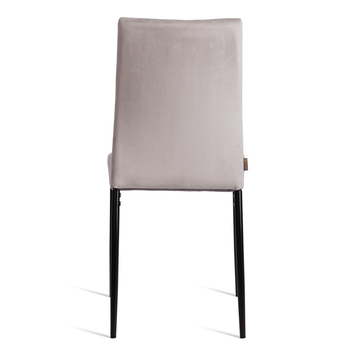 Стул Капри/Capri (мод.BC565-DC)/1 шт. в упаковке металл, флок, 43х53х92см, светло-серый HLR14/черный фото 4