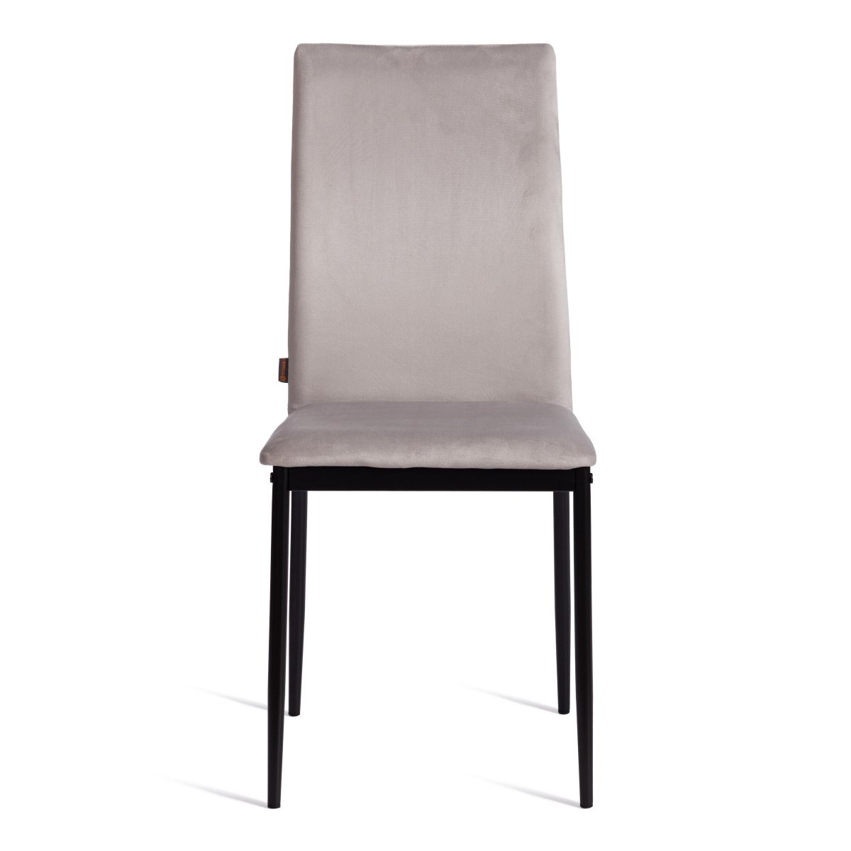 Стул Капри/Capri (мод.BC565-DC)/1 шт. в упаковке металл, флок, 43х53х92см, светло-серый HLR14/черный фото 5