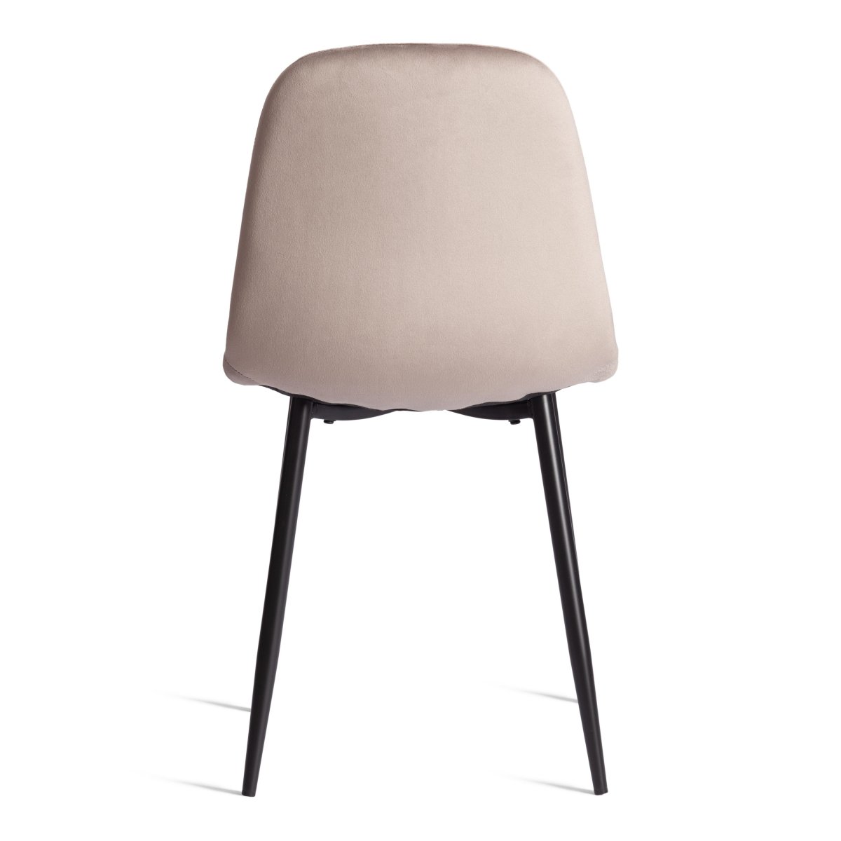 Стул Бриз/Breeze (мод.4724) велюр/металл, 44х53х87см, кофейный (HLR9)/черный фото 6