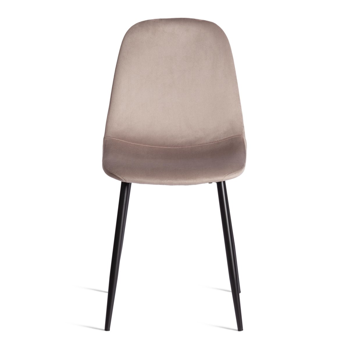 Стул Бриз/Breeze (мод.4724) велюр/металл, 44х53х87см, кофейный (HLR9)/черный фото 8
