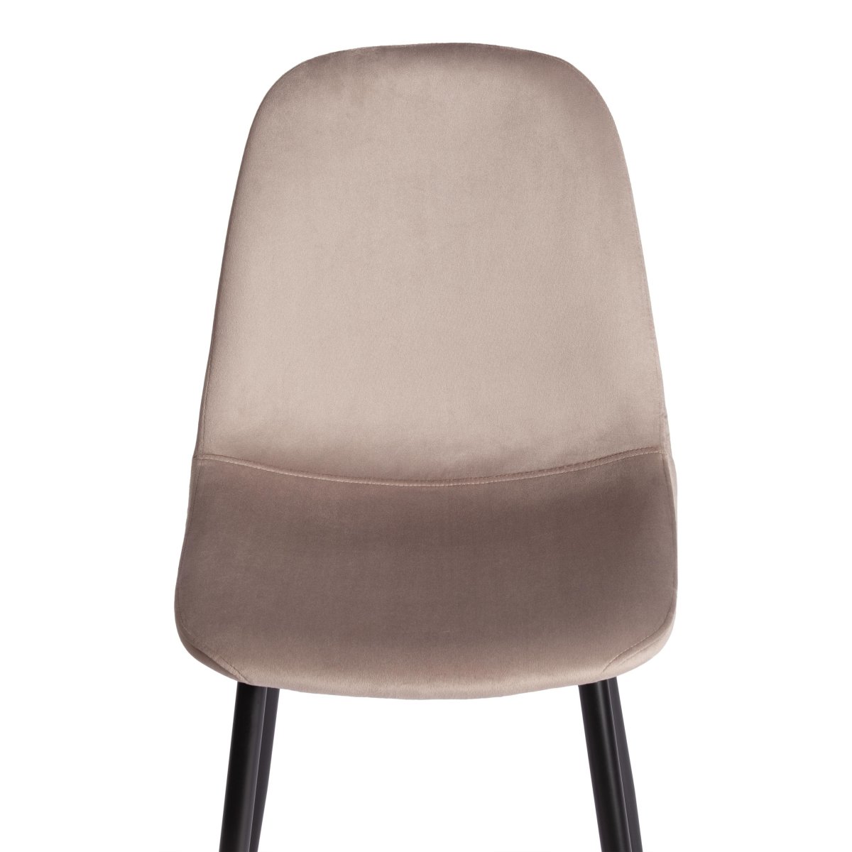 Стул Бриз/Breeze (мод.4724) велюр/металл, 44х53х87см, кофейный (HLR9)/черный фото 10