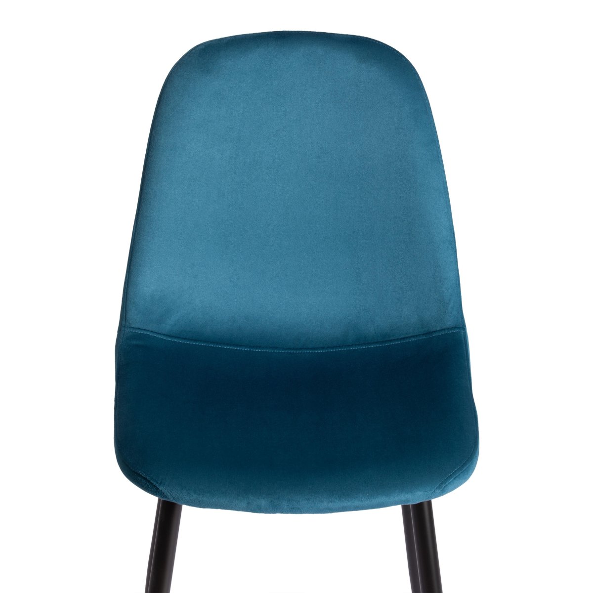 Стул Бриз/Breeze (мод.4724) велюр/металл, 44х53х87см, темно-бирюзовый (HLR62)/черный фото 8